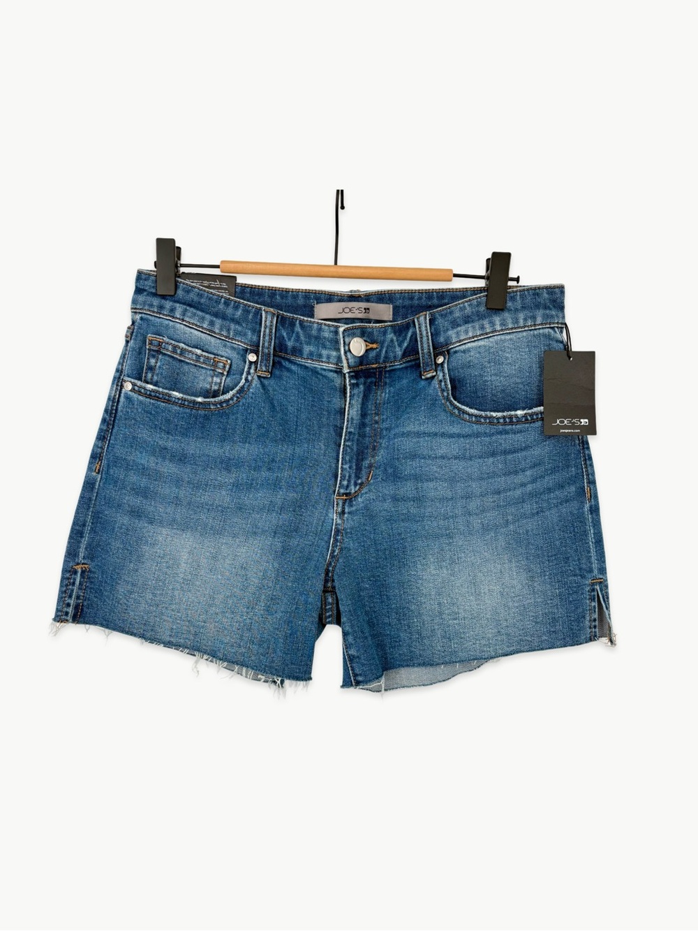 JOE'S Jeans High Waist Relaxed Denim Cutoff Shorts Size 27 NWT